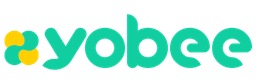 YoBee 完整標誌